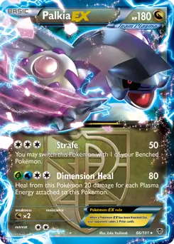Palkia EX Pokemon card from Plasma Blast