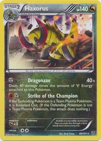 Haxorus Reverse Holo