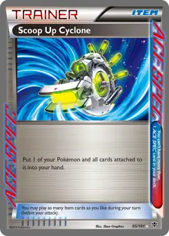 Scoop Up Cyclone Pokemon card from Plasma Blast