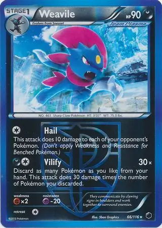 Weavile Reverse Holo
