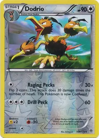 Dodrio Reverse Holo