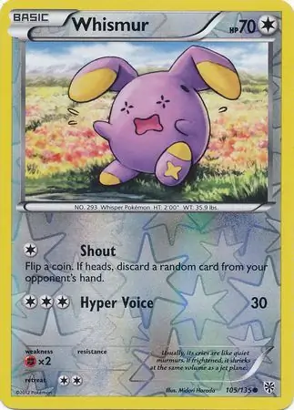 Whismur Reverse Holo