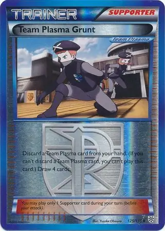 Team Plasma Grunt Reverse Holo
