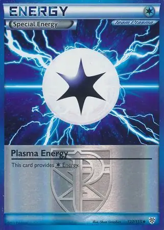 Plasma Energy Reverse Holo Pokemon card from Plasma Storm