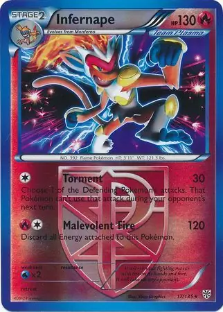 Infernape Reverse Holo