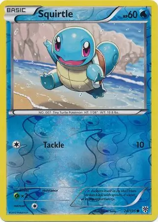 Squirtle Reverse Holo