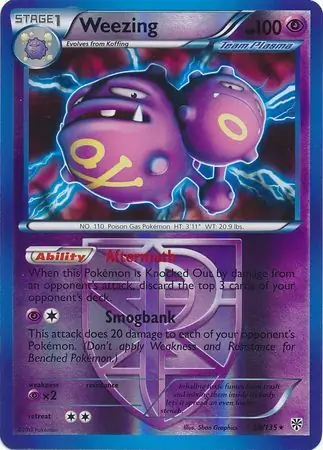 Weezing Reverse Holo