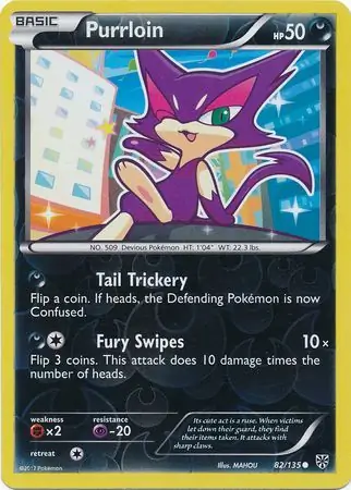Purrloin Reverse Holo
