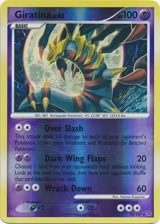 Giratina Lv. 63 Reverse Holo