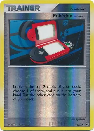 Pokedex HANDY910is Reverse Holo Pokemon card from Platinum