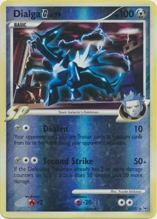 Dialga G Reverse Holo
