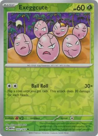 Exeggcute Reverse Holo