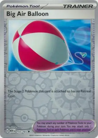 Big Air Balloon Reverse Holo