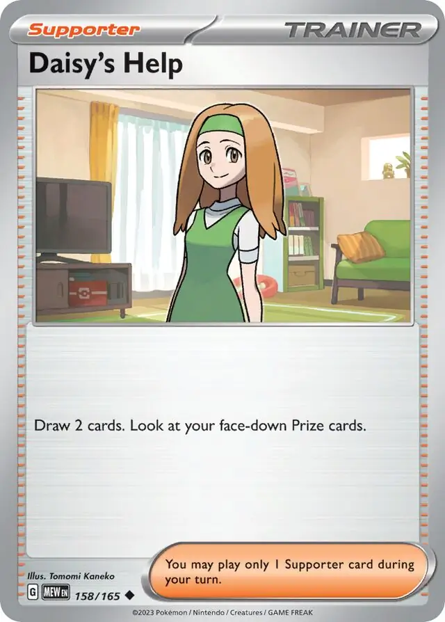 Daisy's Help Pokemon card from Pokemon Card 151