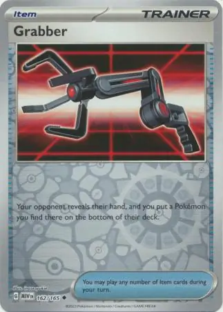Grabber Reverse Holo Pokemon card from Pokemon Card 151