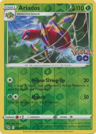 Ariados Reverse Holo