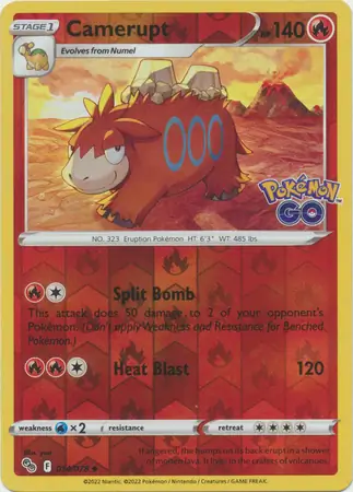 Camerupt Reverse Holo