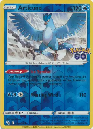 Articuno Reverse Holo