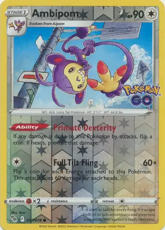 Ambipom Reverse Holo
