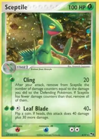 Sceptile Pokemon card from Pop Series 1