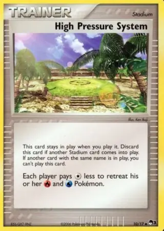 High Pressure System Pokemon card from Pop Series 3