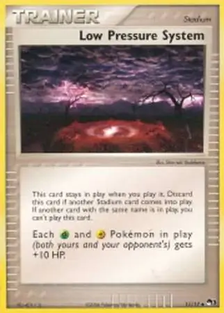 Low Pressure System Pokemon card from Pop Series 3