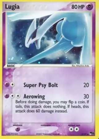 Lugia Pokemon card from Pop Series 5