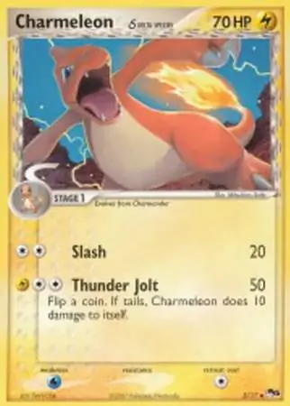 Charmeleon Pokemon card from Pop Series 5