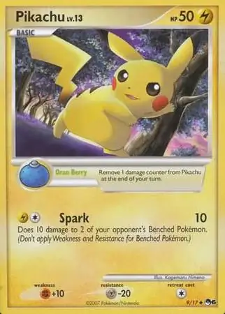 Pikachu Stamped
