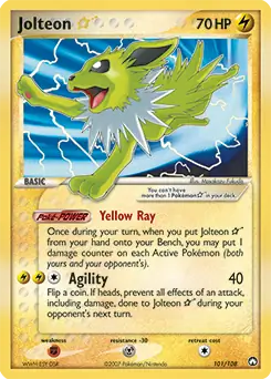 Jolteon Gold Star