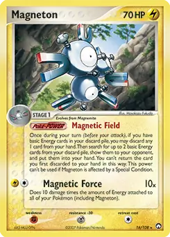 Magneton Pokemon card from Power Keepers