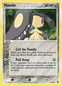 Mawile Pokemon card from Power Keepers