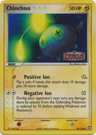 Chinchou Reverse Holo