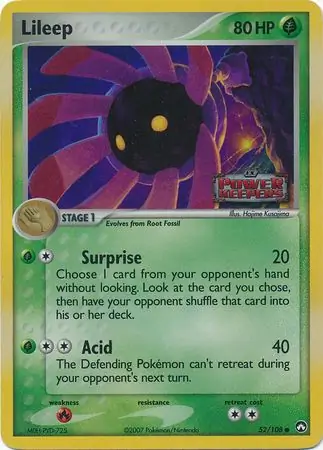 Lileep Reverse Holo