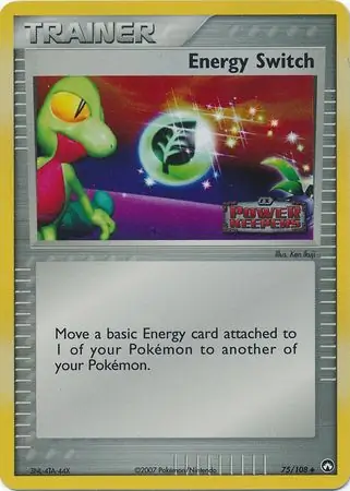 Energy Switch Reverse Holo Pokemon card from Power Keepers