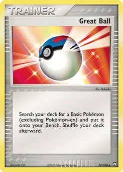 Great Ball Pokemon card from Power Keepers