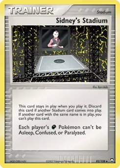 Sidney's Stadium Pokemon card from Power Keepers