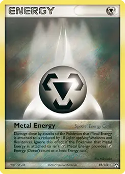 Metal Energy Pokemon card from Power Keepers