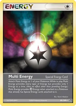 Multi Energy Pokemon card from Power Keepers