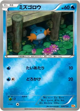 Mudkip Pokemon card from Premium Champion Pack