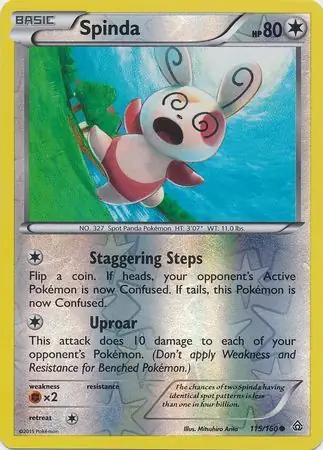 Spinda Reverse Holo