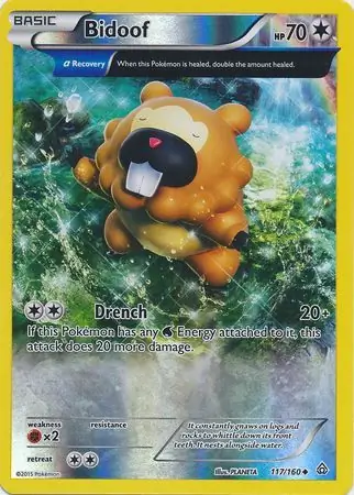 Bidoof Reverse Holo