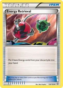 Energy Retrieval Pokemon card from Primal Clash