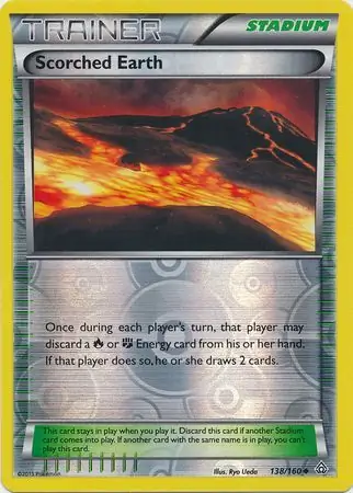 Scorched Earth Reverse Holo