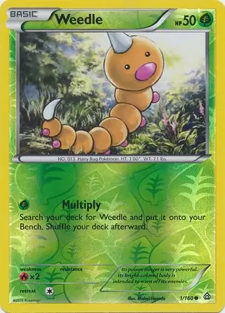 Weedle Reverse Holo
