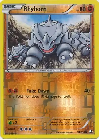Rhyhorn Reverse Holo
