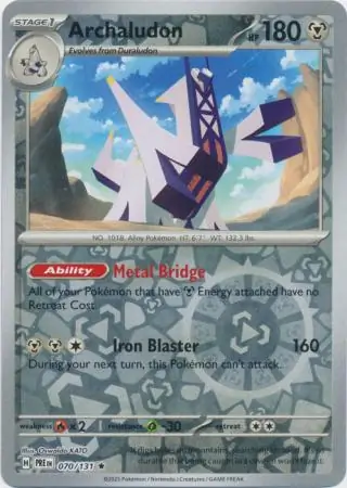 Archaludon Reverse Holo