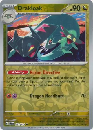 Drakloak Reverse Holo