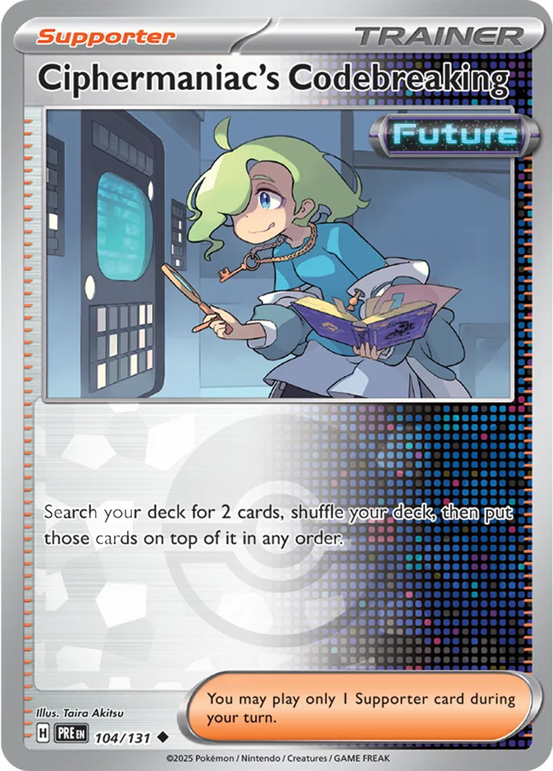 Ciphermaniac's Codebreaking Poke ball Holo