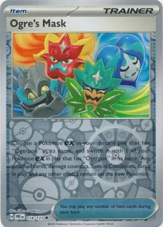 Ogre's Mask Reverse Holo